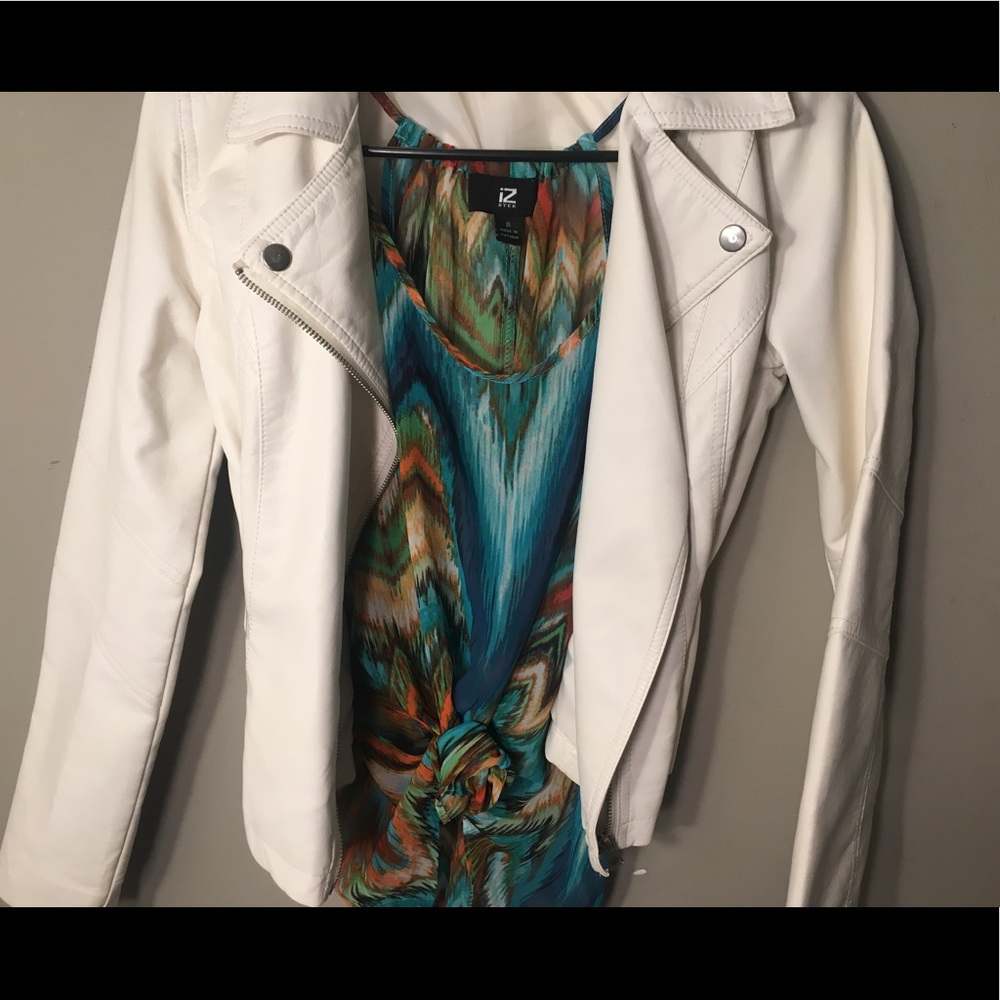 NWOT Vegan Leather Jacket